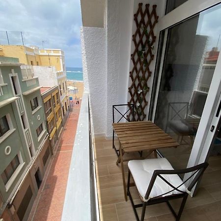 Beach Balcony Lounge ลาสปัลมาส เด กรานคานาเรีย ภายนอก รูปภาพ