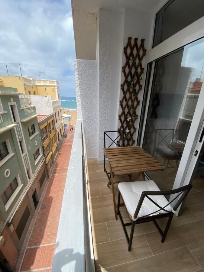 Beach Balcony Lounge ลาสปัลมาส เด กรานคานาเรีย ภายนอก รูปภาพ